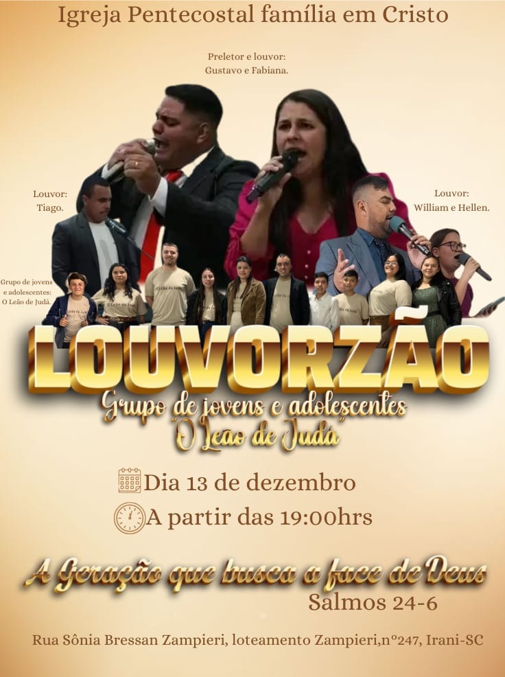 CONVITE ESPECIAL - Você não pode ficar fora dessa!